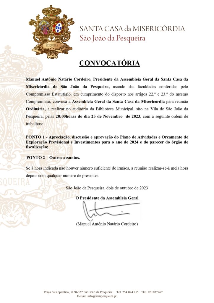 Convocatória