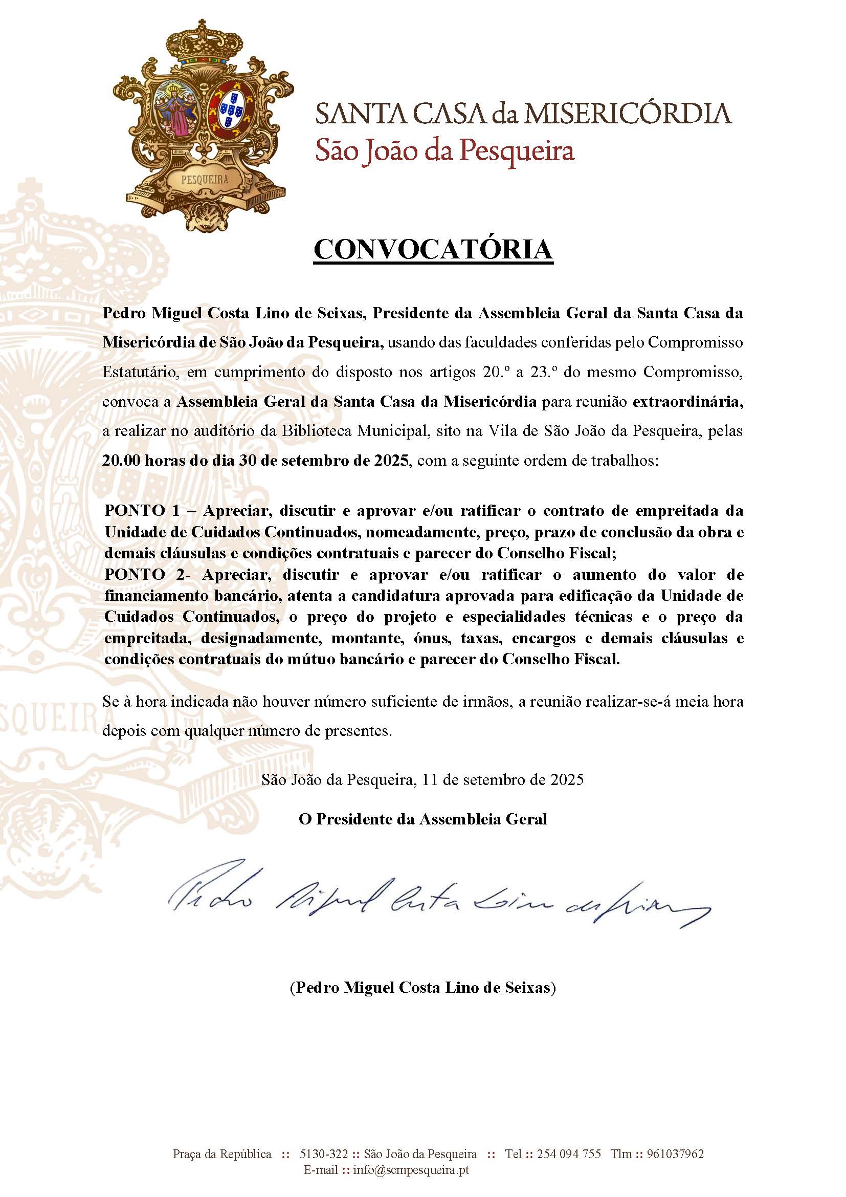 Convocatória